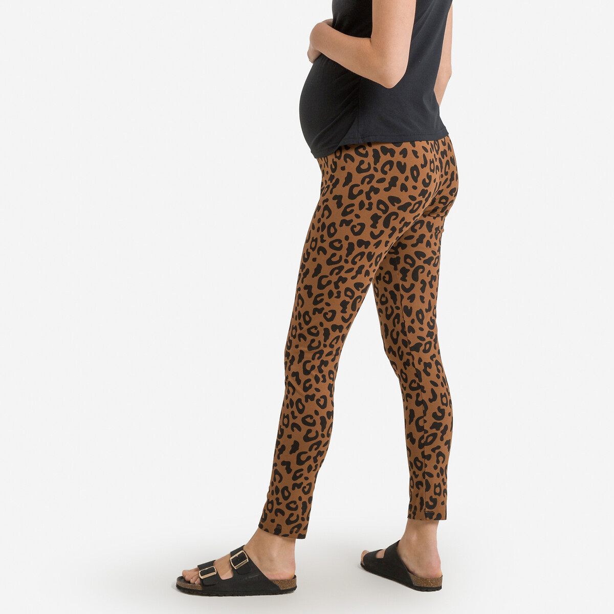 Leggins para el embarazo con estampado leopardo de leopardo La Redoute Collections | La Redoute