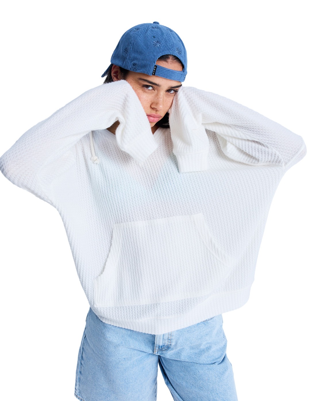 Sweat à capuche oversize en tricot OCEAN DRIVE., ROXY