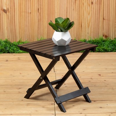 Solid Wood Folding Garden Table SO'HOME