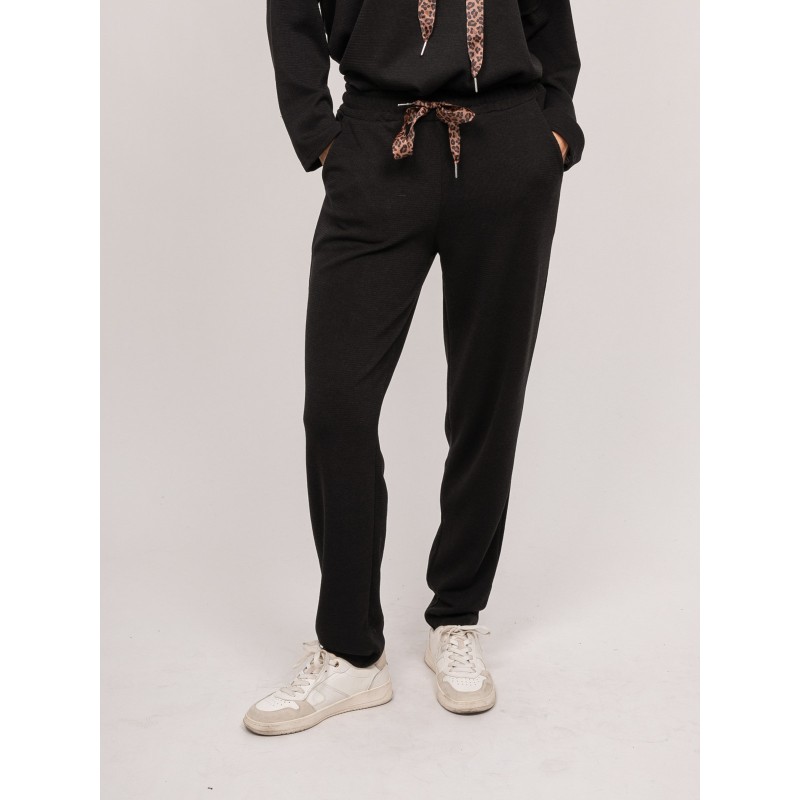 Pantalon Jogging Maille Eldora, DONA LISA