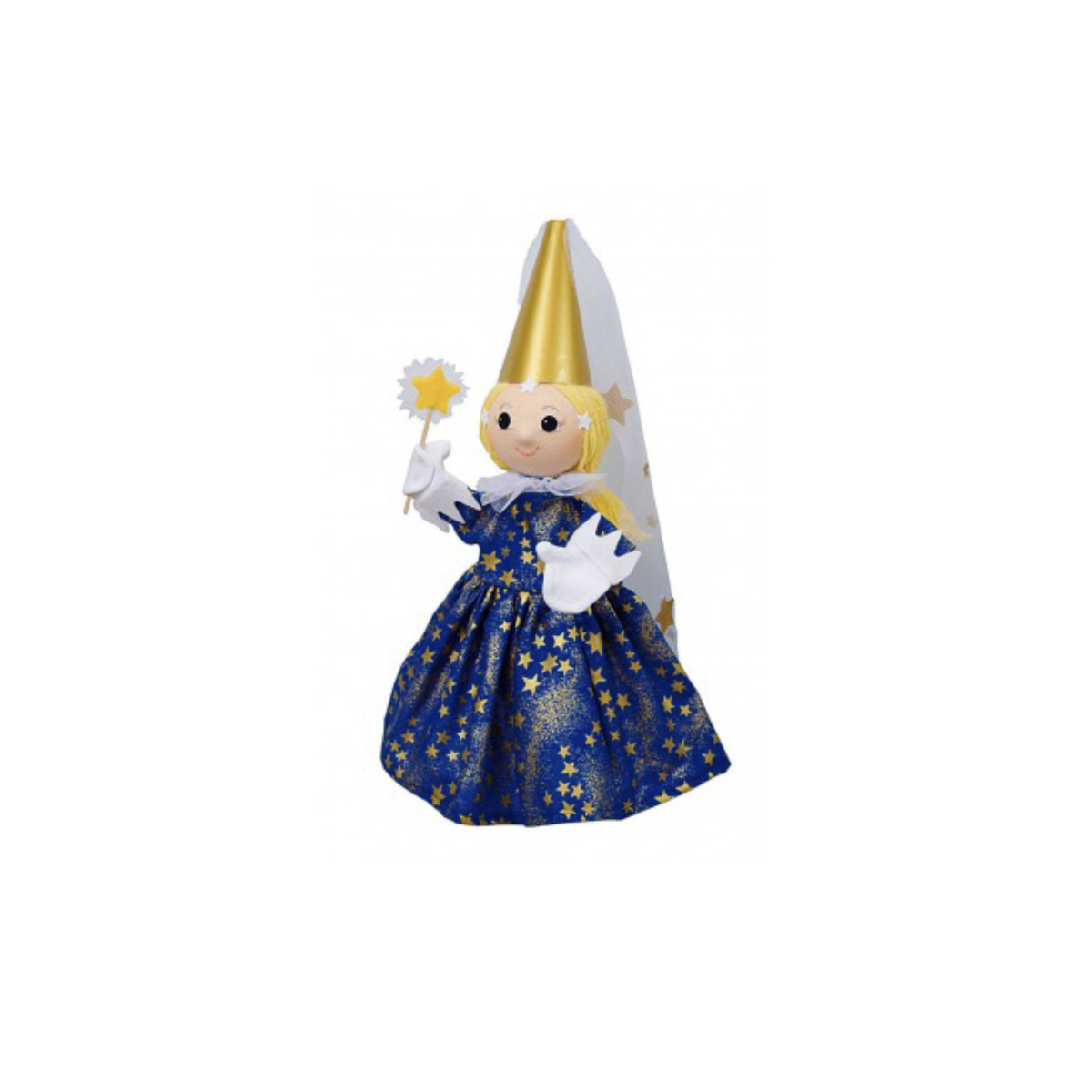 Marionnette Fee Bleue 35 cm, BASS & BASS