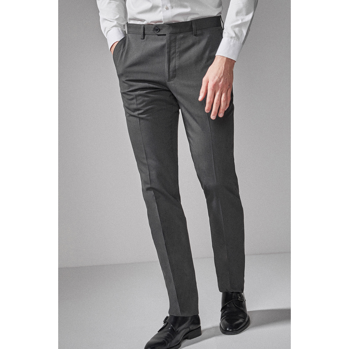Pantalon de costume ajusté, NEXT