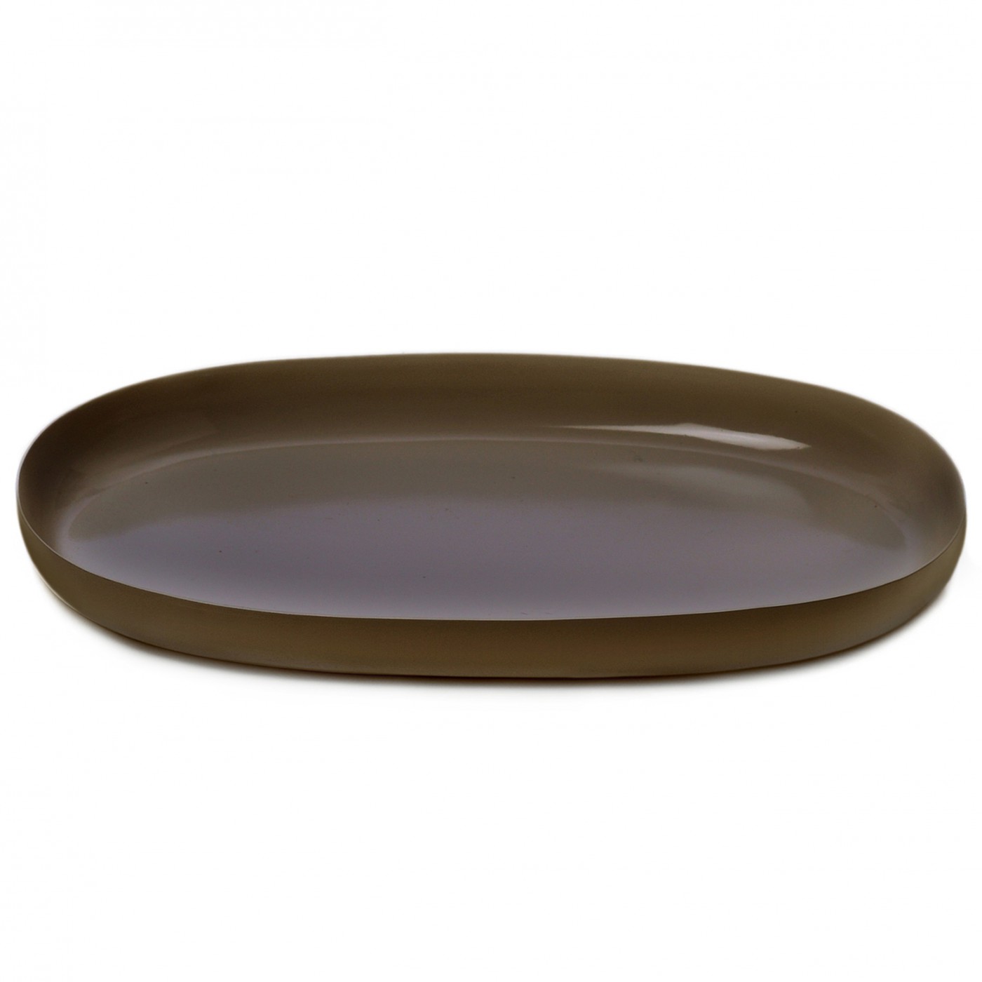 Plateau Ovale en Aluminium 34 x 22 x 2,8 cm, ICHENDORF