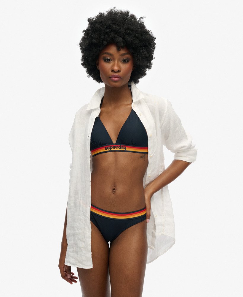 Haut de bikini triangle Vintage Logo, SUPERDRY