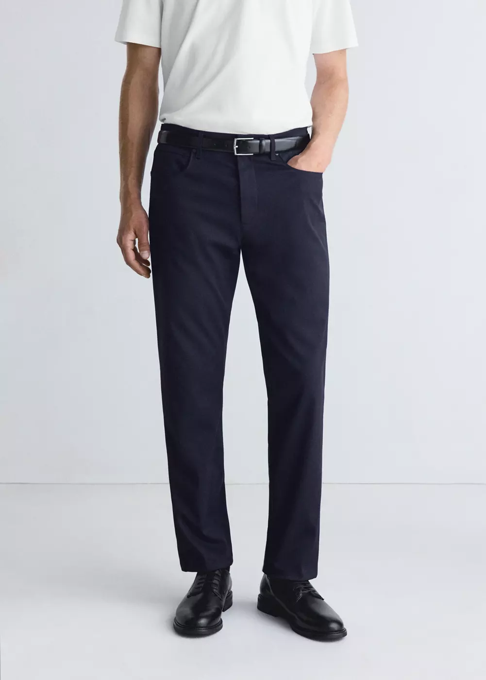 Pantalon regular-fit Thermolite®, MANGO MAN