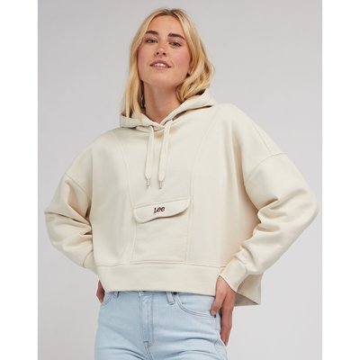 Front Pocket Hoodie in Cotton Mix LEE