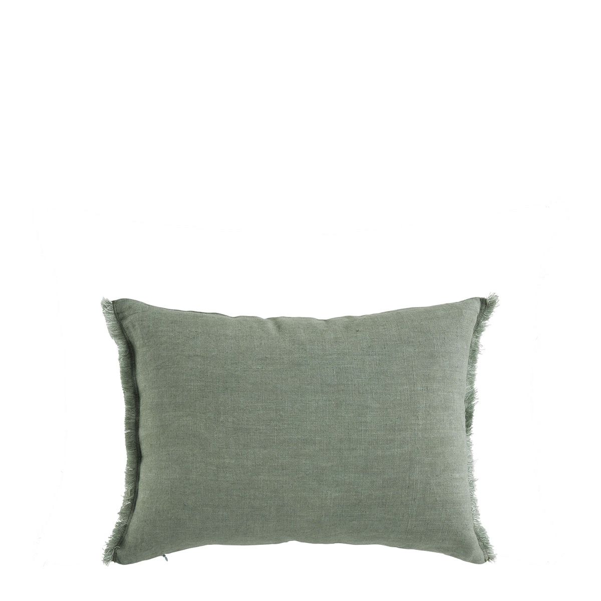 Housse de coussin en lin, BLANC D’IVOIRE