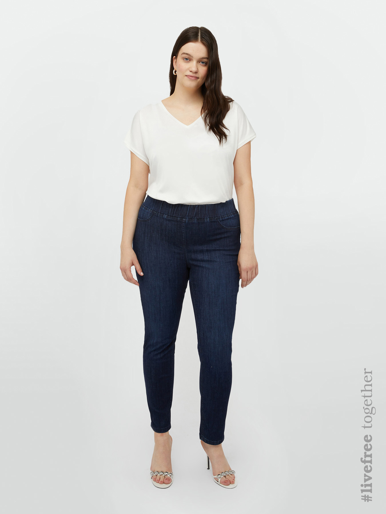 Jegging modèle strass, FIORELLA RUBINO