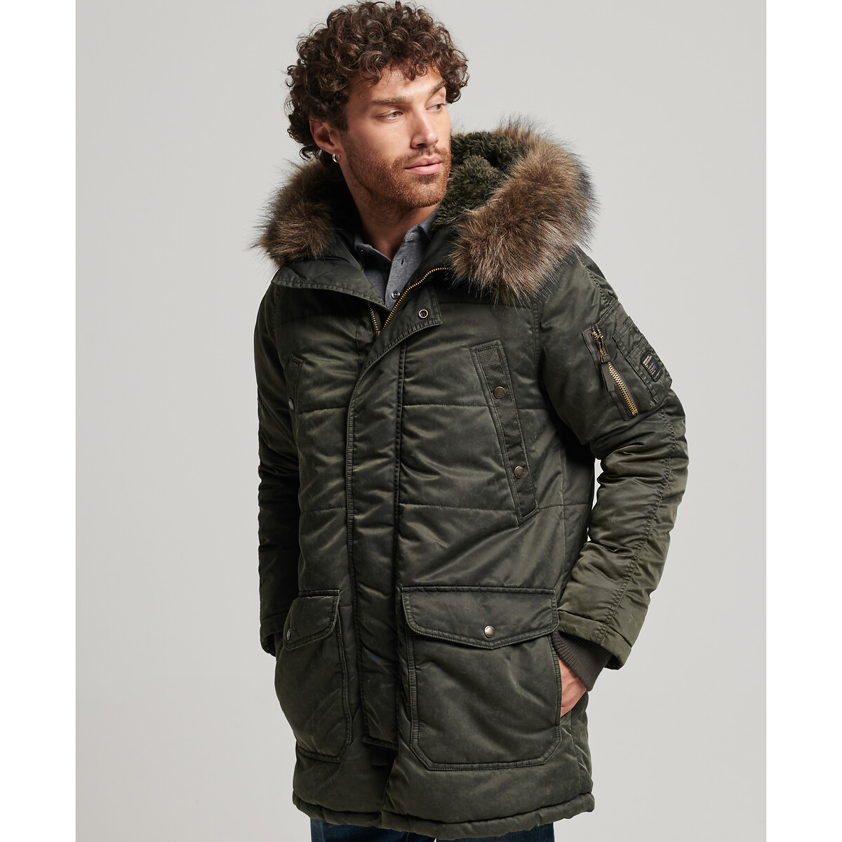 Winterparka chinook, reissverschluss 