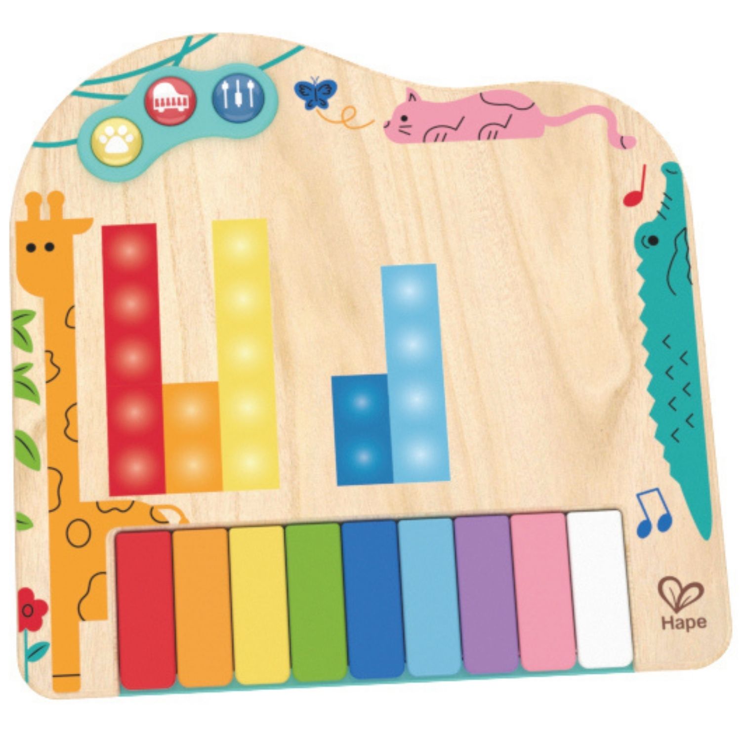 Piano pixel interactif, HAPE TOYS