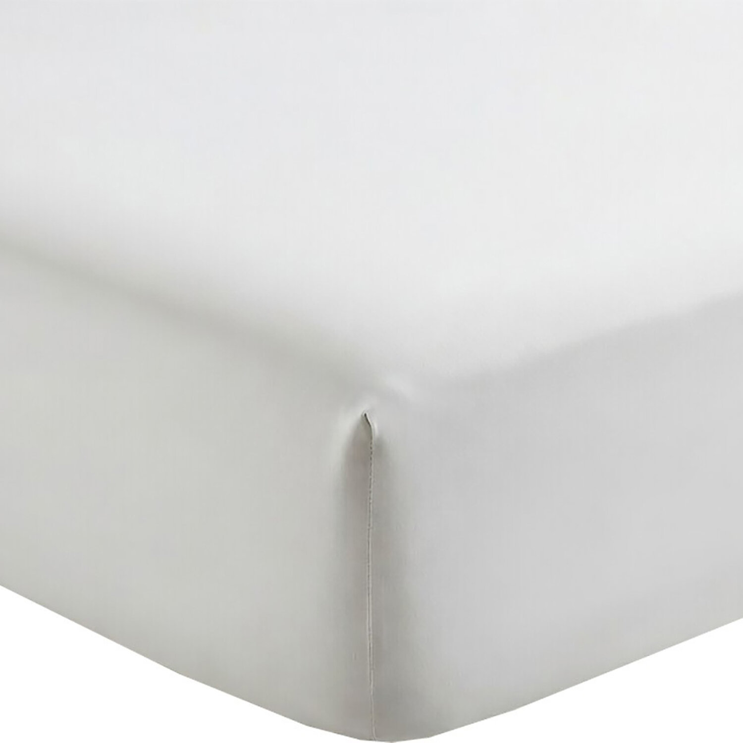 Drap Housse Percale De Coton - Percale Blanc, C DESIGN HOME TEXTILE