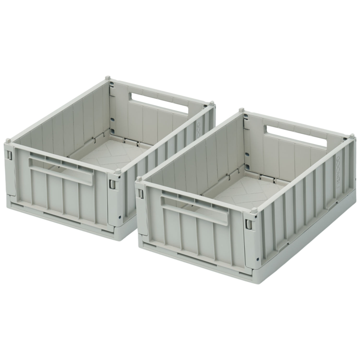 Lot de 2 caisses de rangement Weston S, LIEWOOD