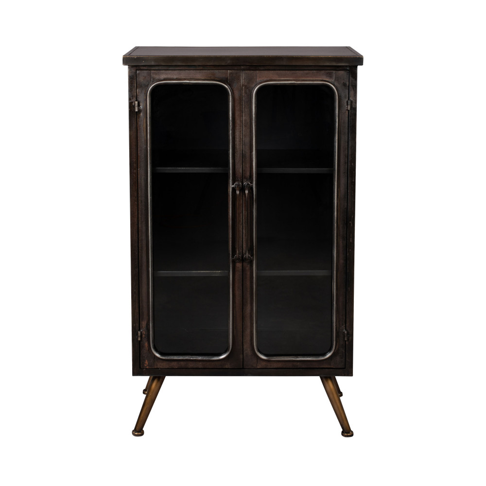Vitrine style industriel en métal - DENZA, DUTCHBONE