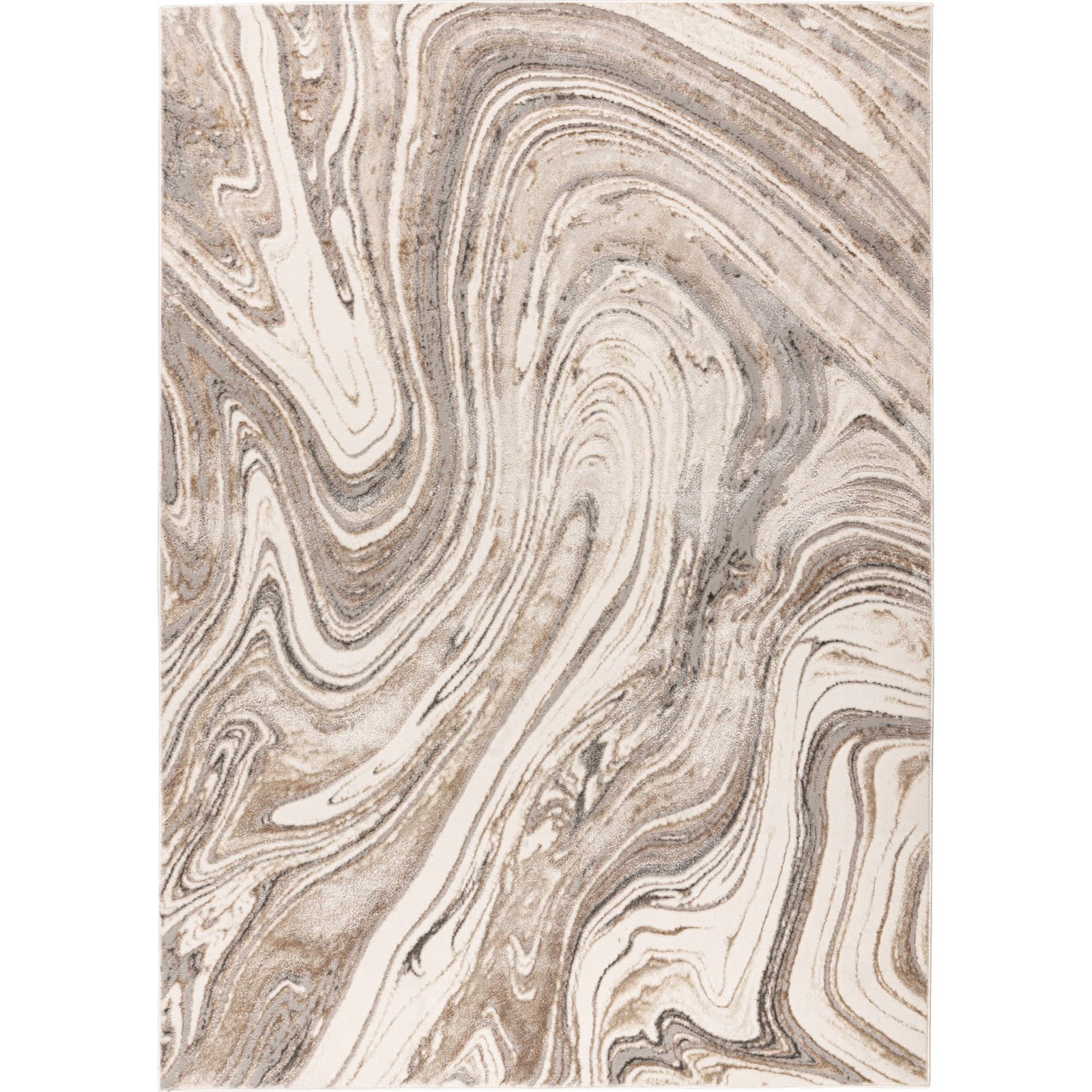 Tapis rectangulaire à motif marbré, ARTE ESPINA