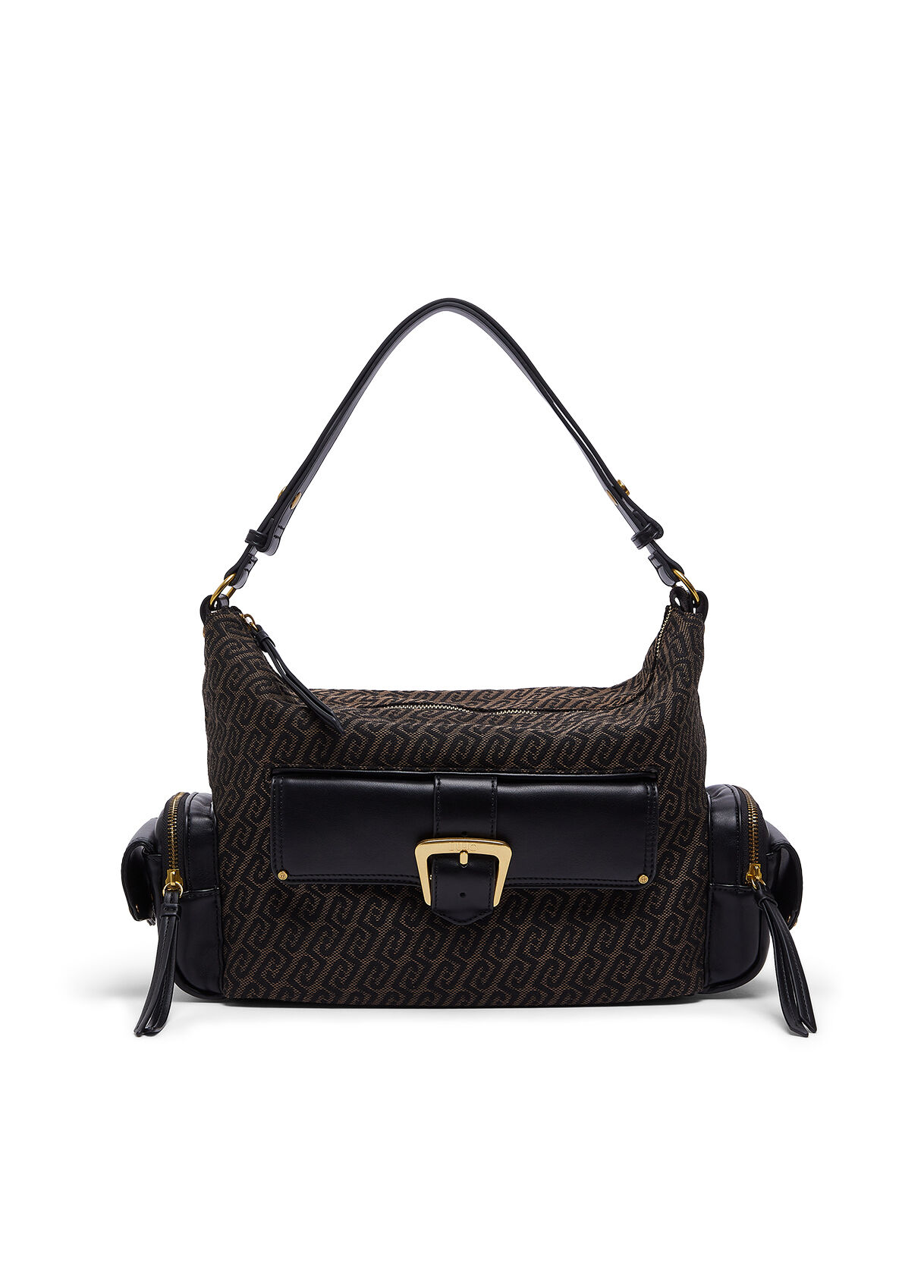 Sac hobo format moyen monogramme, LIU JO
