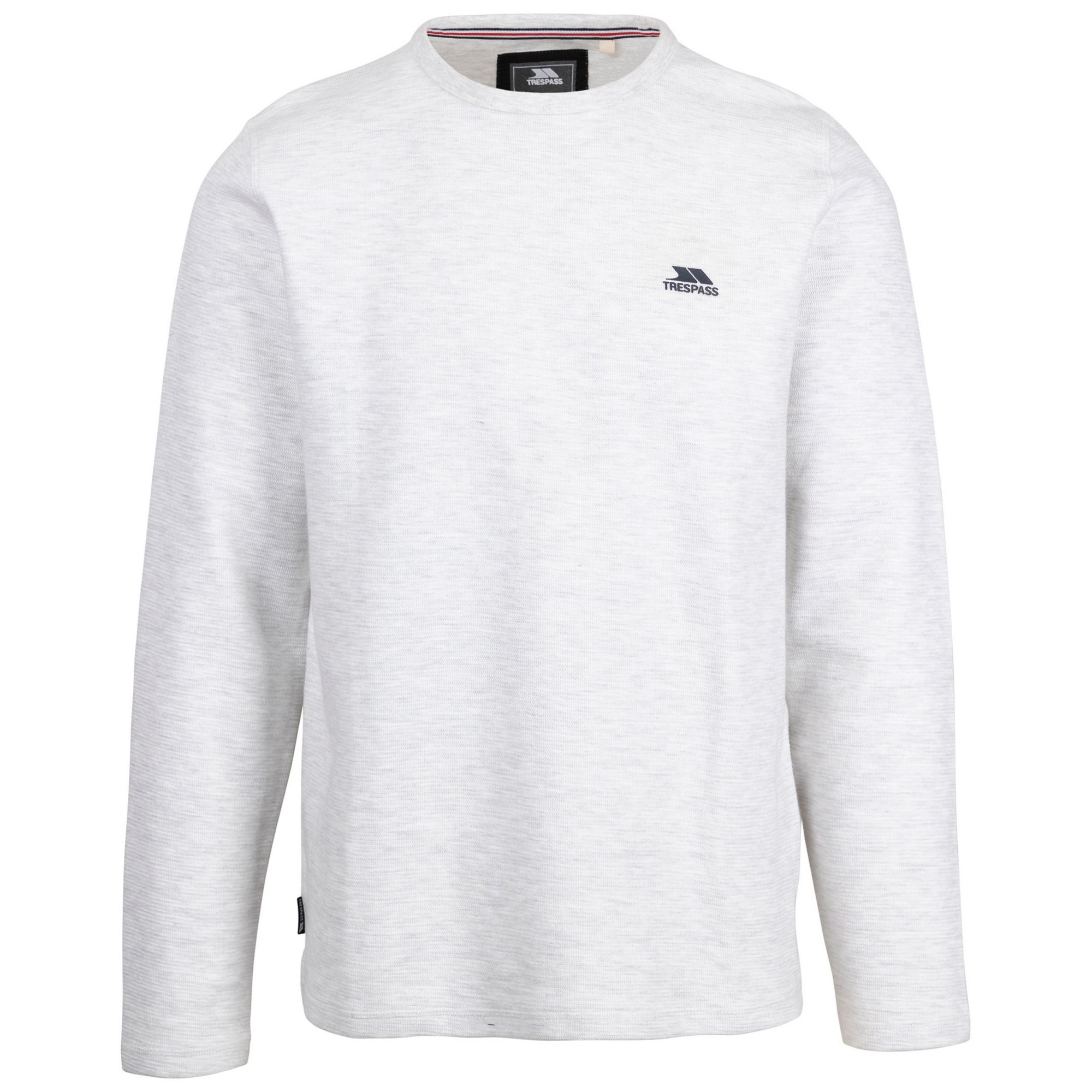 Sweat texturé avec logo CALVERLEY, TRESPASS