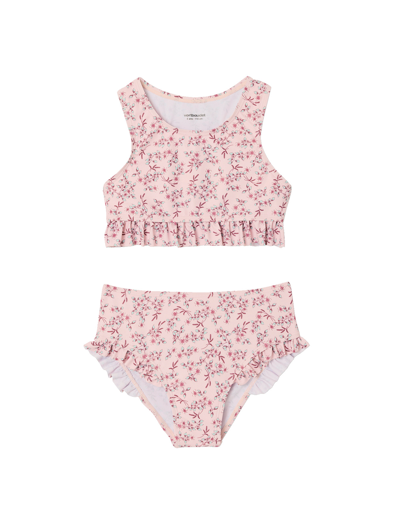 Maillot de bain 2 pièces, VERTBAUDET