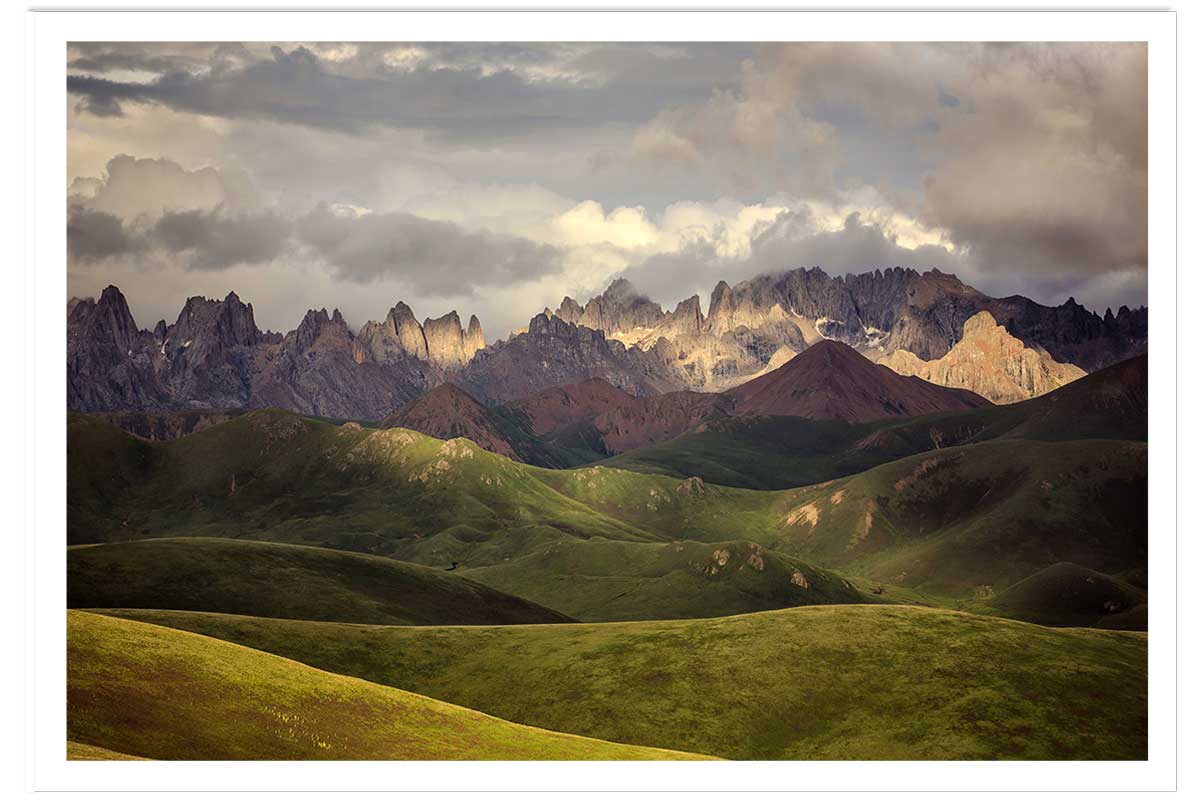 Affiche Plateau Tibetain, HEXOA