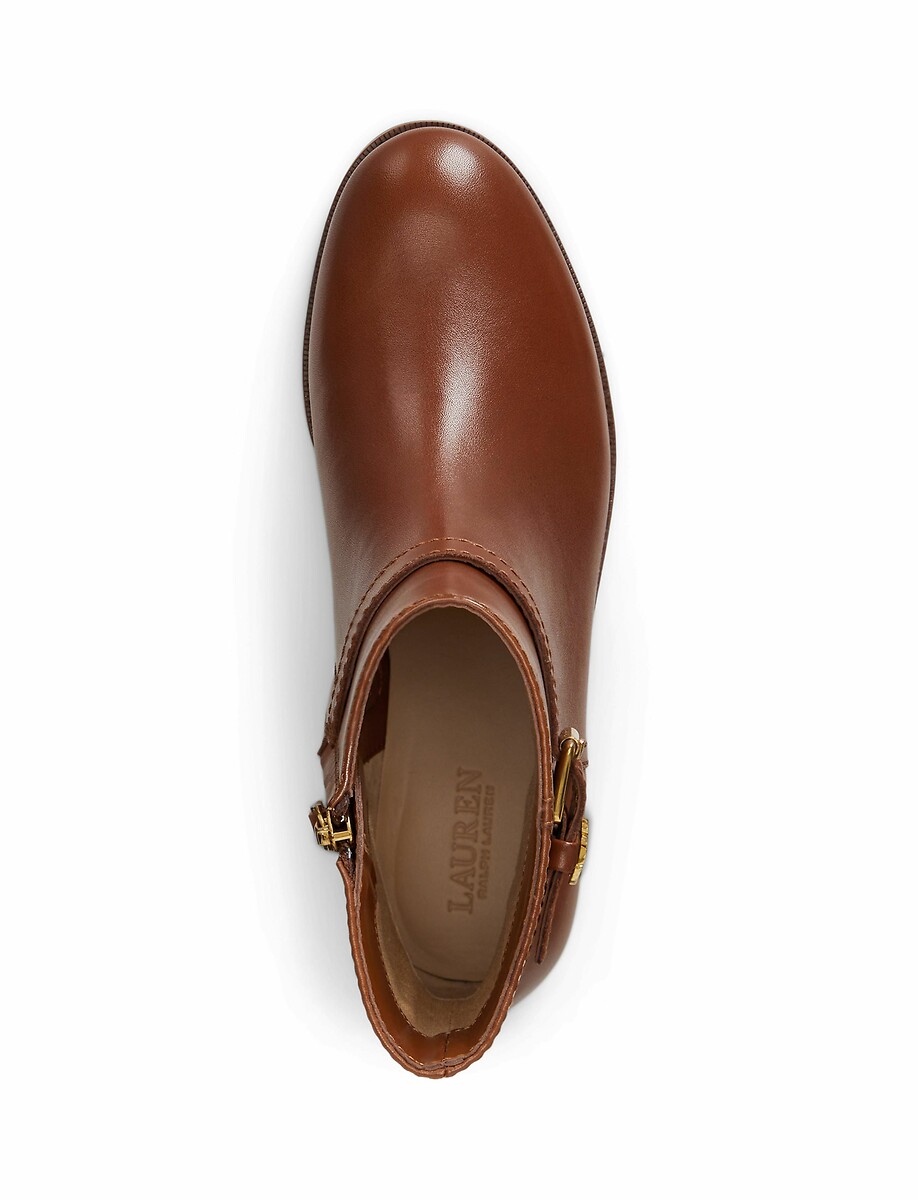 Lauren Ralph Lauren Botines de piel lisa Brooke — foto 3