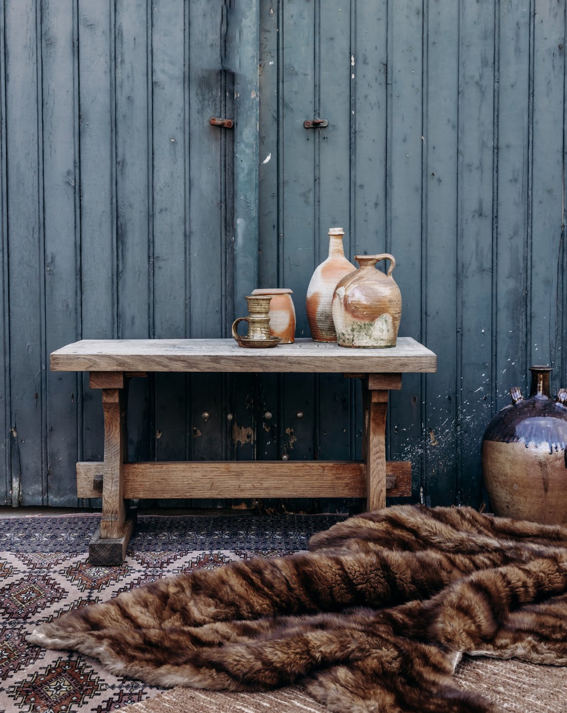 Table basse en bois Léonie N°119 - Bon état, DEBONGOUT