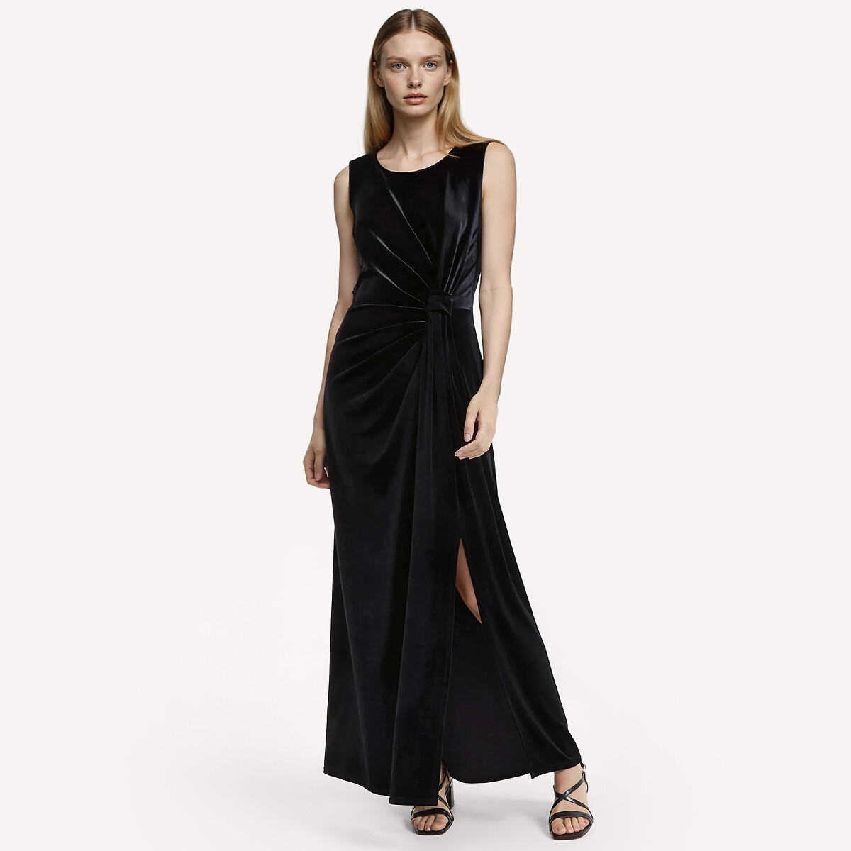 Velour Bodycon Maxi Dress, ANNE WEYBURN