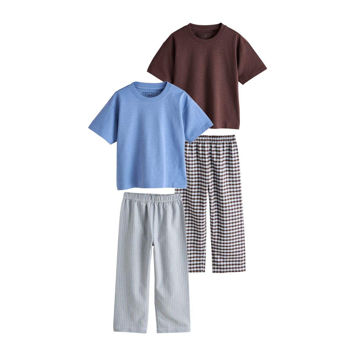 Pyjama manches courtes et pantalon, lot de 2, NEXT