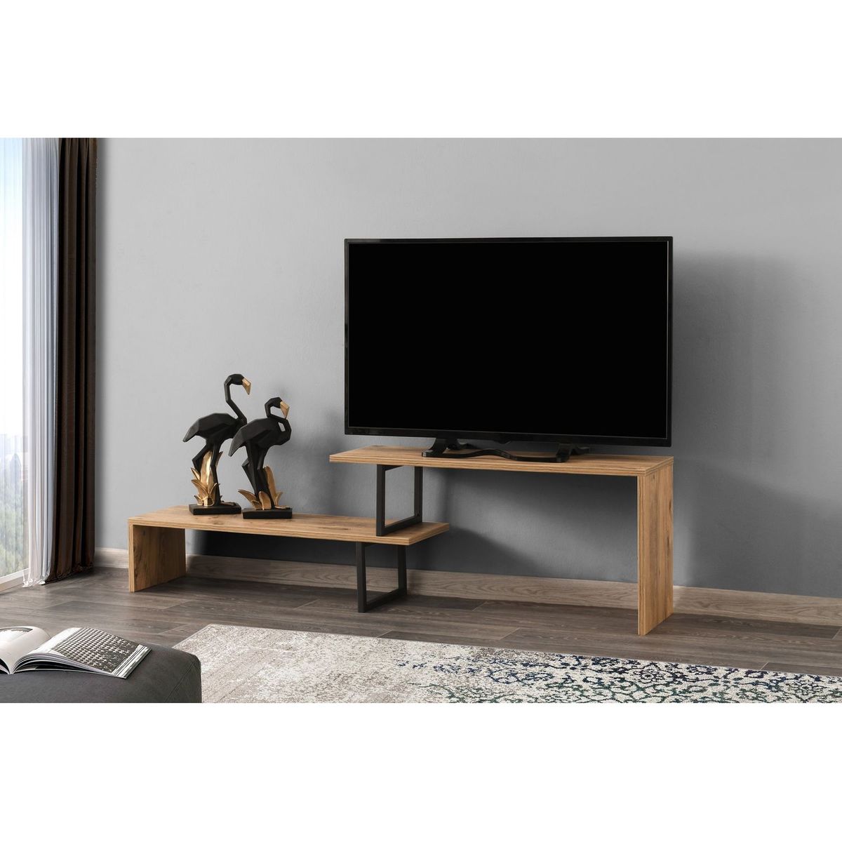 meuble tv design industriel ovit