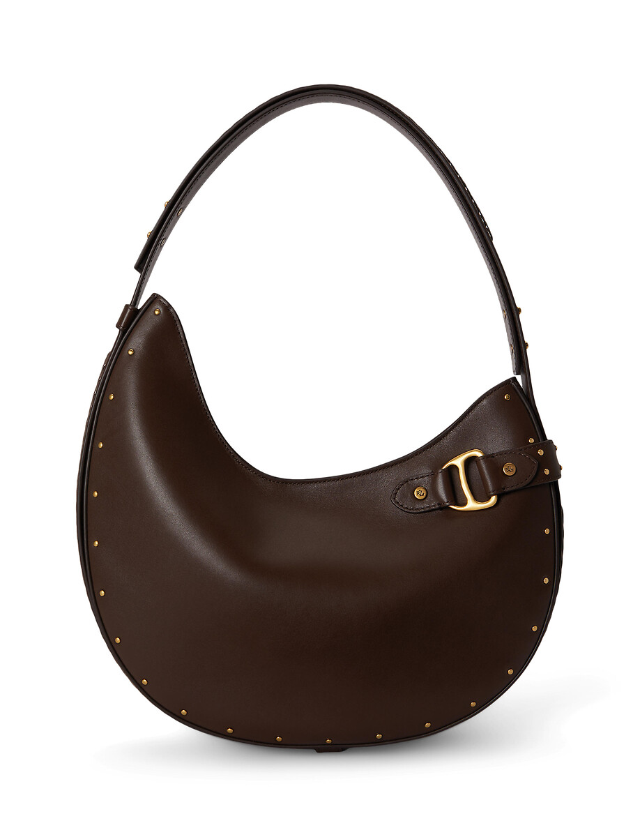 Handtas van vaarsleer, TASHA LARGE, LAUREN RALPH LAUREN