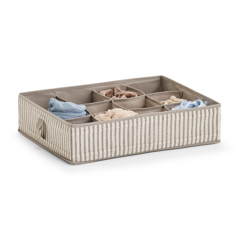 Boîte souple rangement dressing 12 compartiments, ZELLER PRESENT
