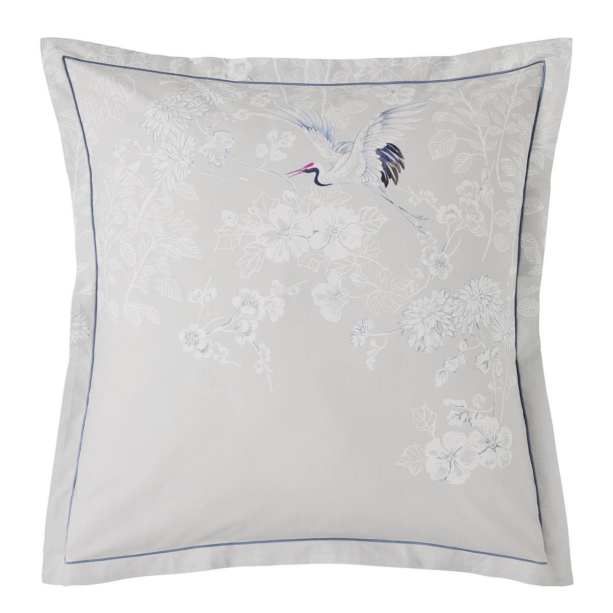 Taie d'oreiller en Coton, ENVOL, LE JACQUARD FRANCAIS