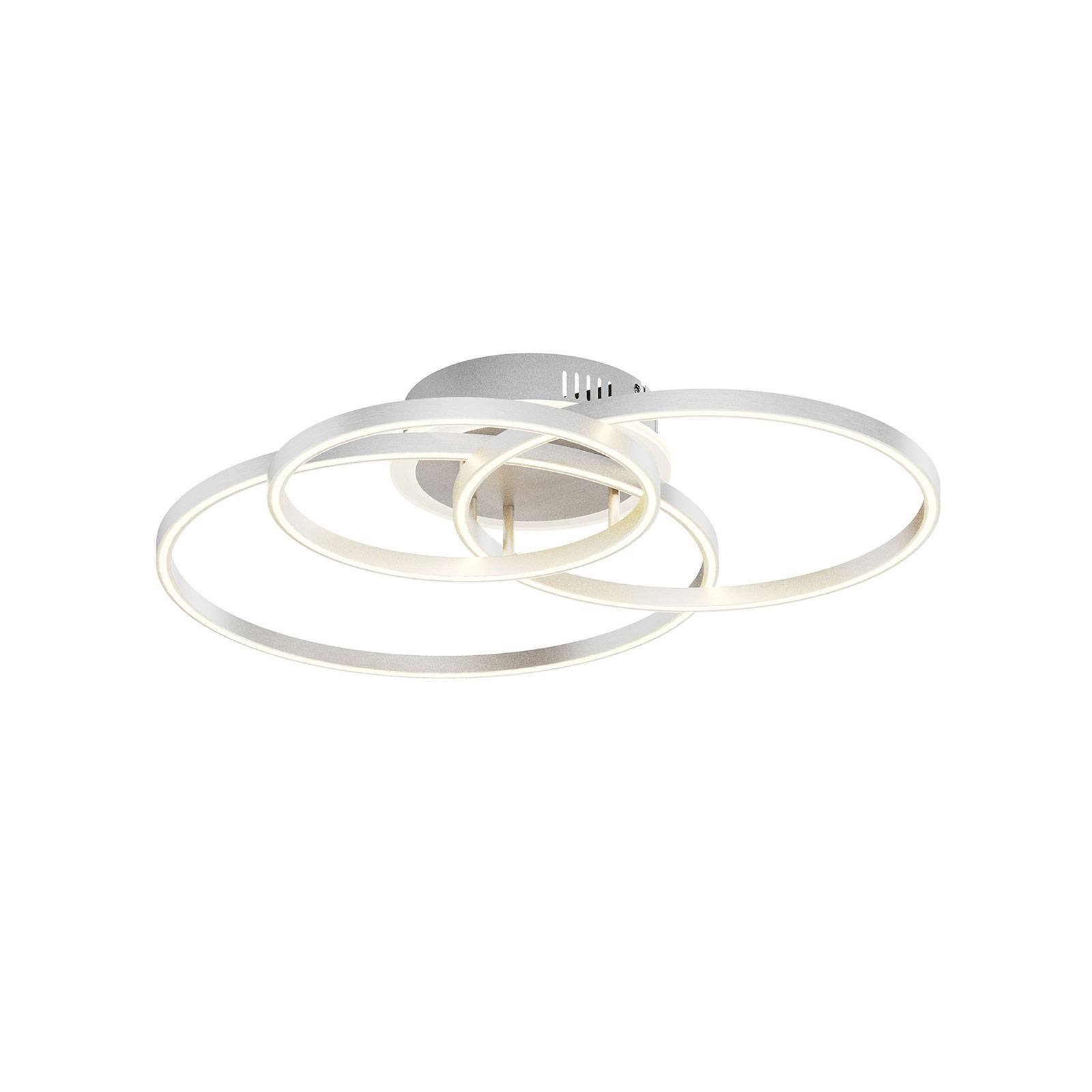 Plafonnier connecté en aluminium moderneLED, LINDBY