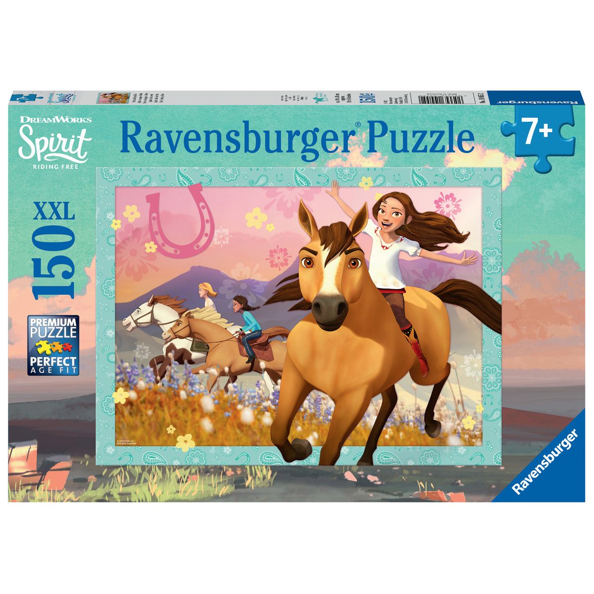 Ravensburger Puzzle 150 PièCes XXL Sauvage Et Libre Spirit Mustang Enfant NéAnt 