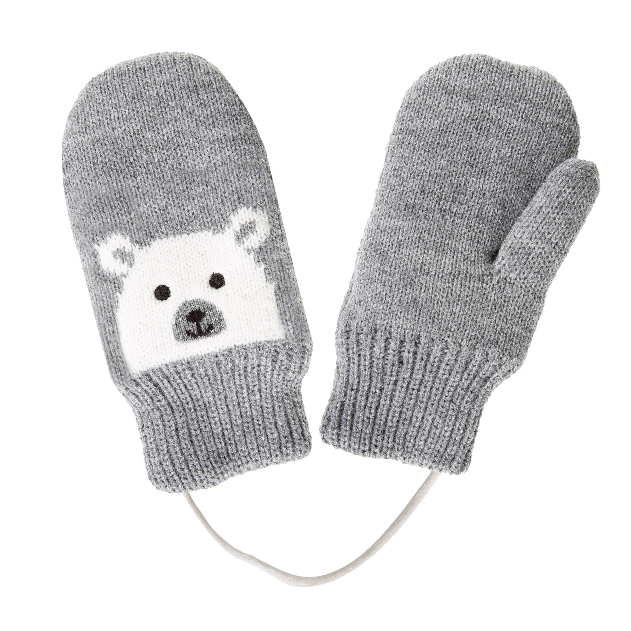 Gants motif ours - doublées imitation fourrure, ISOTONER