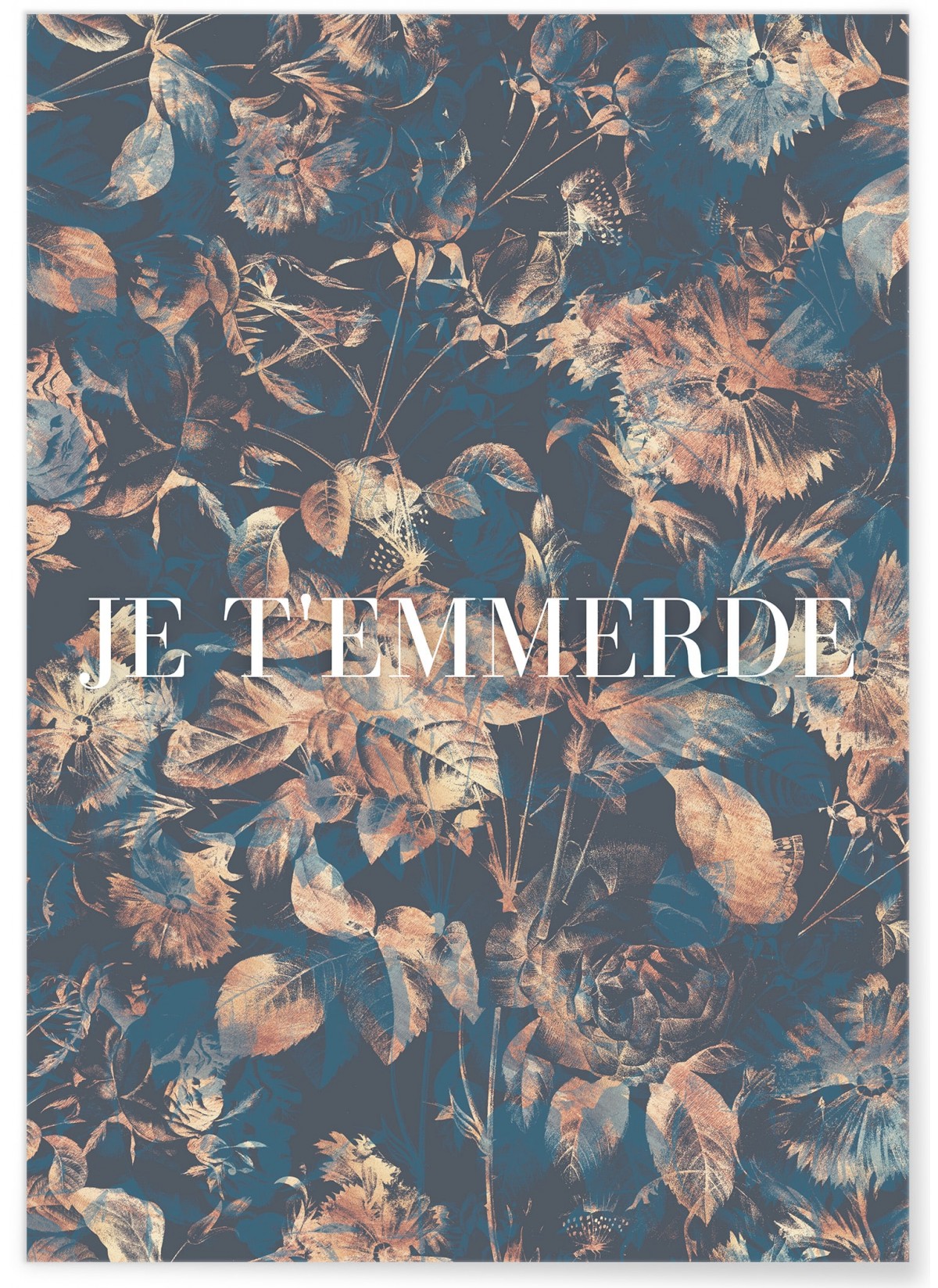 Affiche Je t'emmerde, L'AFFICHERIE