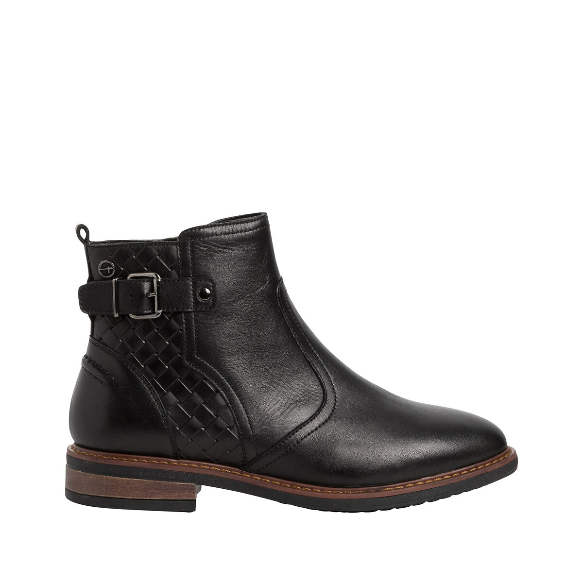 Flat ankle hotsell boots with skirts