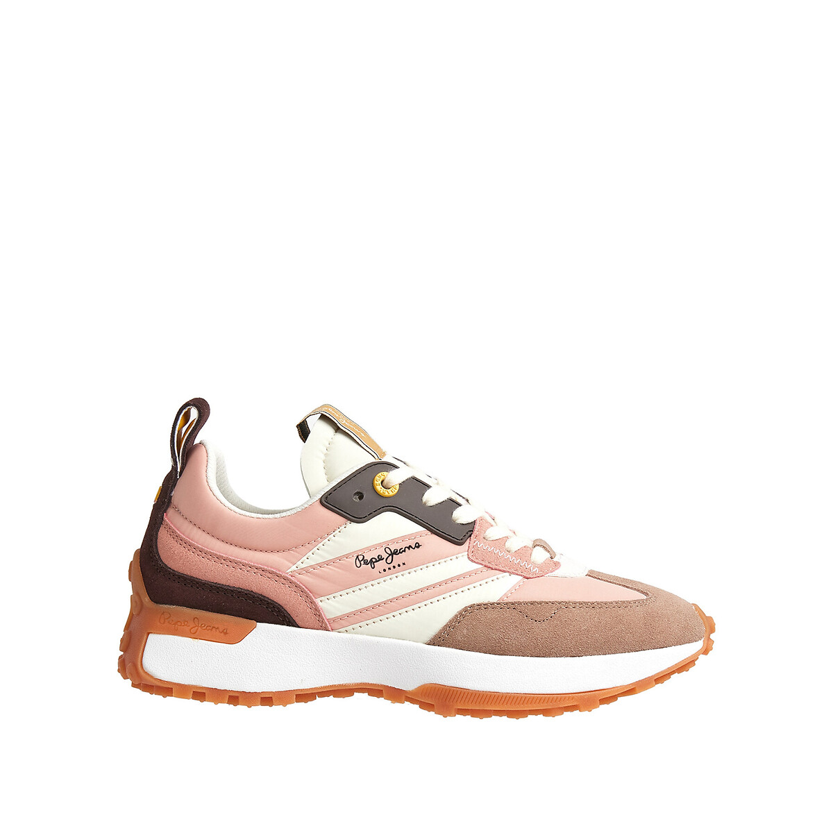 Lucky grand trainers, pink/beige, Pepe Jeans | La Redoute