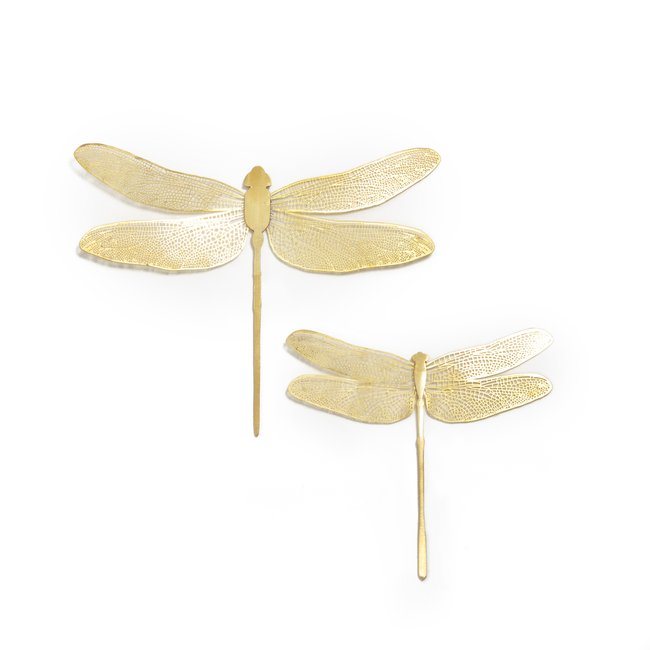 Set of 2 Strakaza Decorative Dragonflies brass LA REDOUTE INTERIEURS