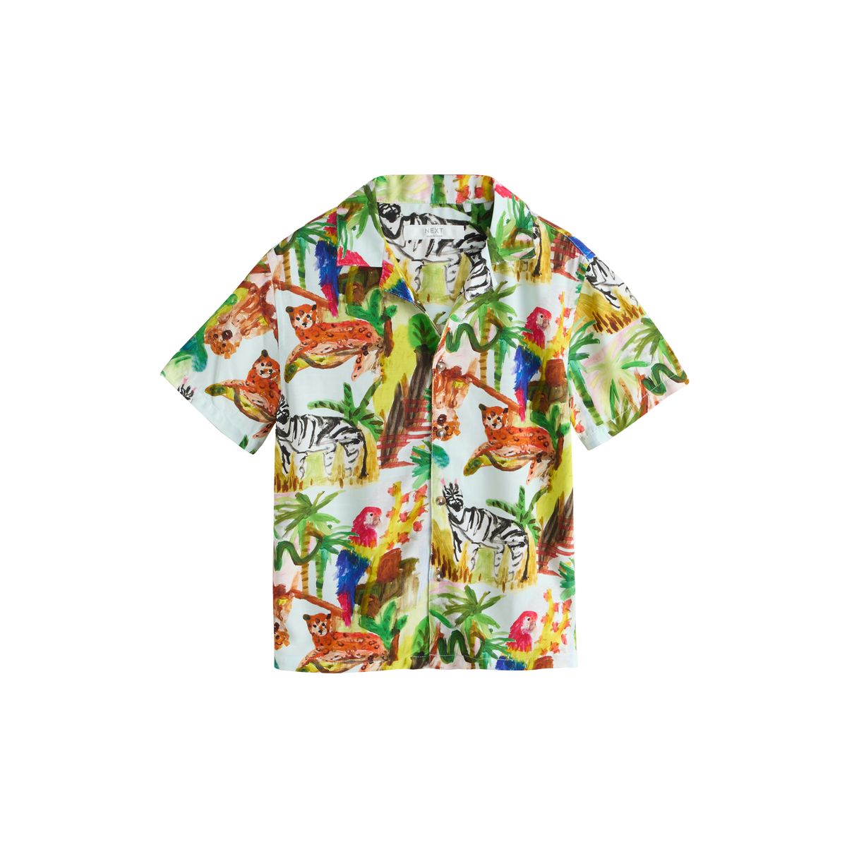 Chemise à manches courtes avec col revers, NEXT