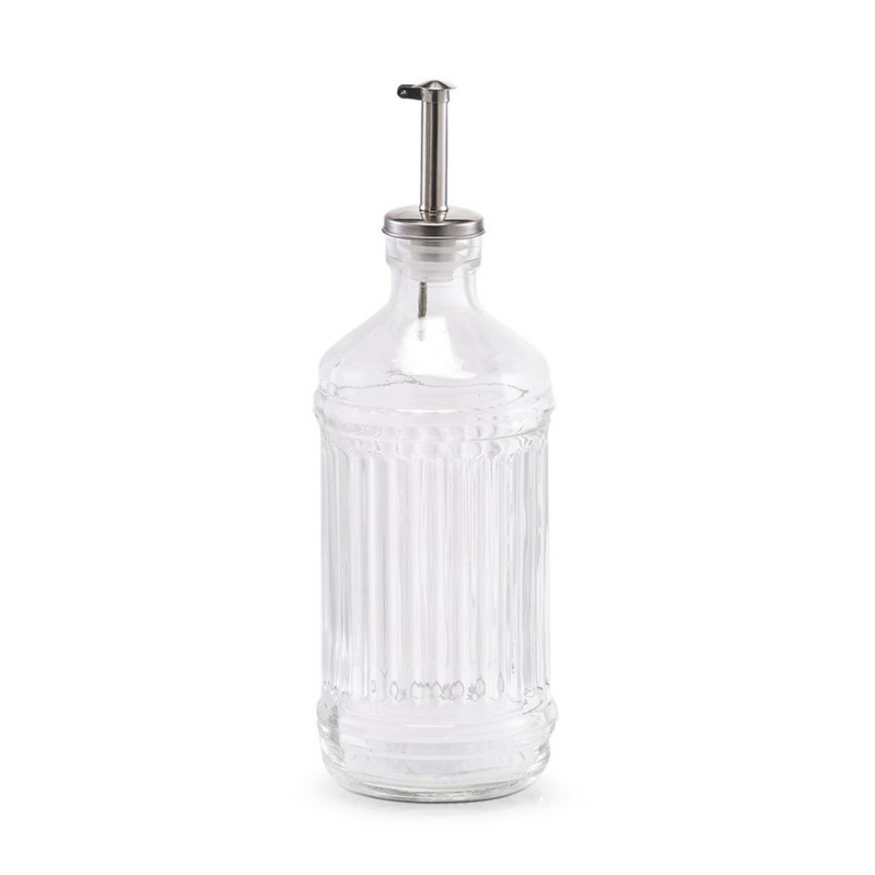 Huilier vinaigrier verre bec verseur 500 ml, ZELLER PRESENT