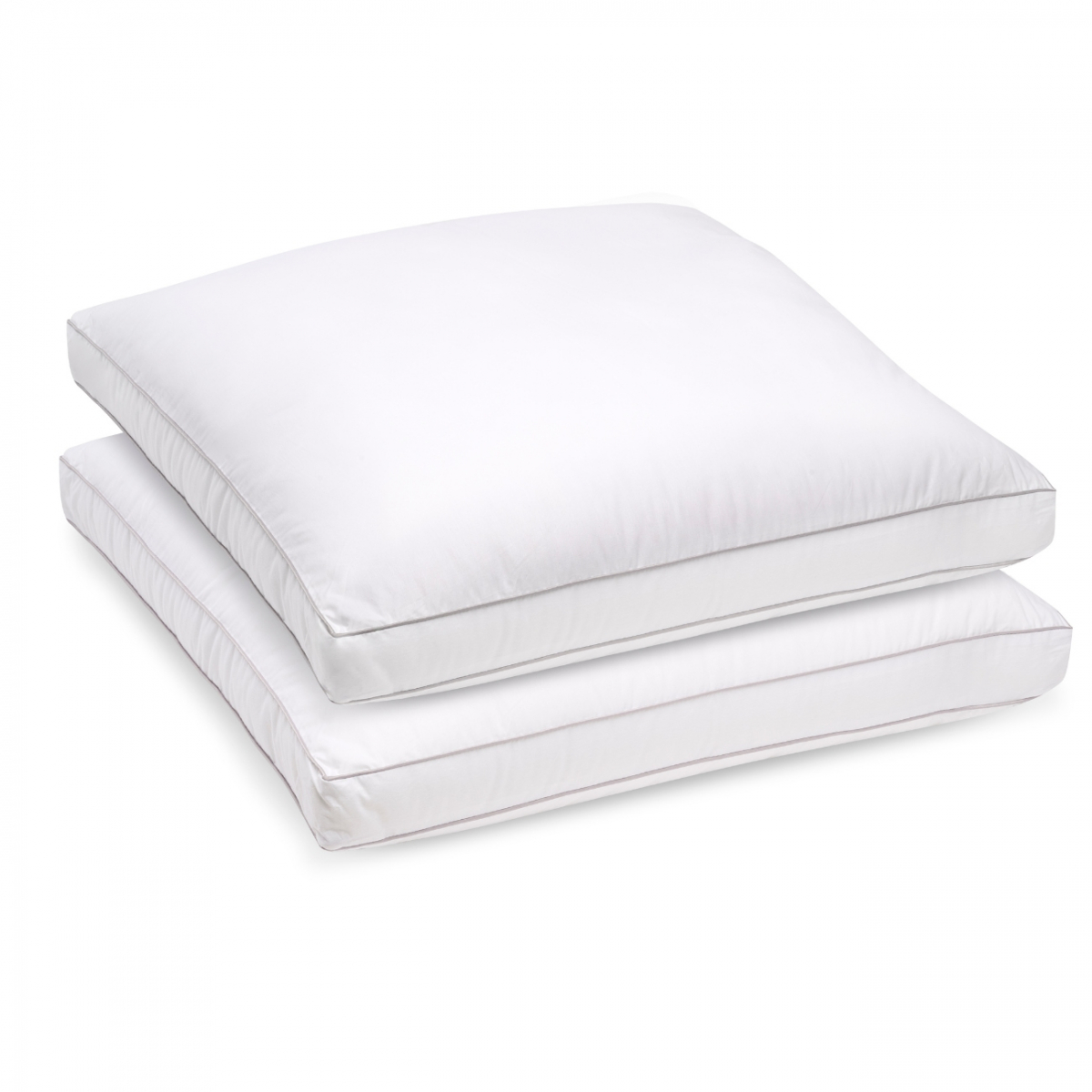 Lot de 2 oreillers SENSATION DUVET Premium, BLEU CALIN