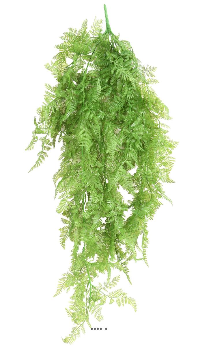 Chute de fougère artificielle H 80 cm D 50 cm, ARTIFICIELLES