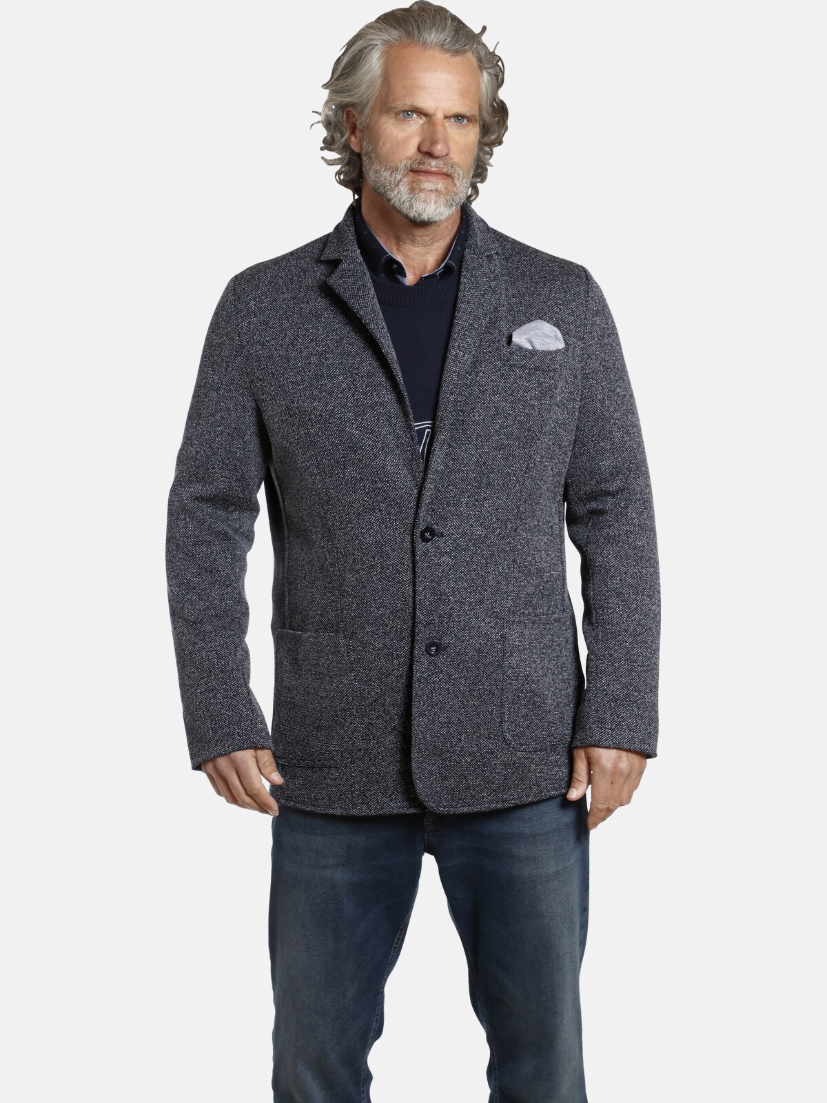 Veste de costume en jersey ALBIN, JAN VANDERSTORM
