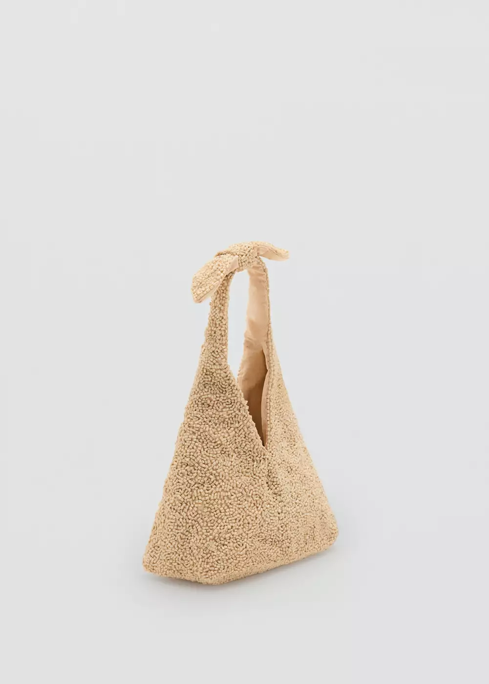 Sac à main orné de strass, MANGO