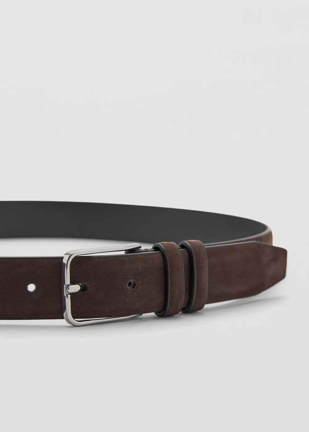 Ceinture cuir nappa, MANGO MAN