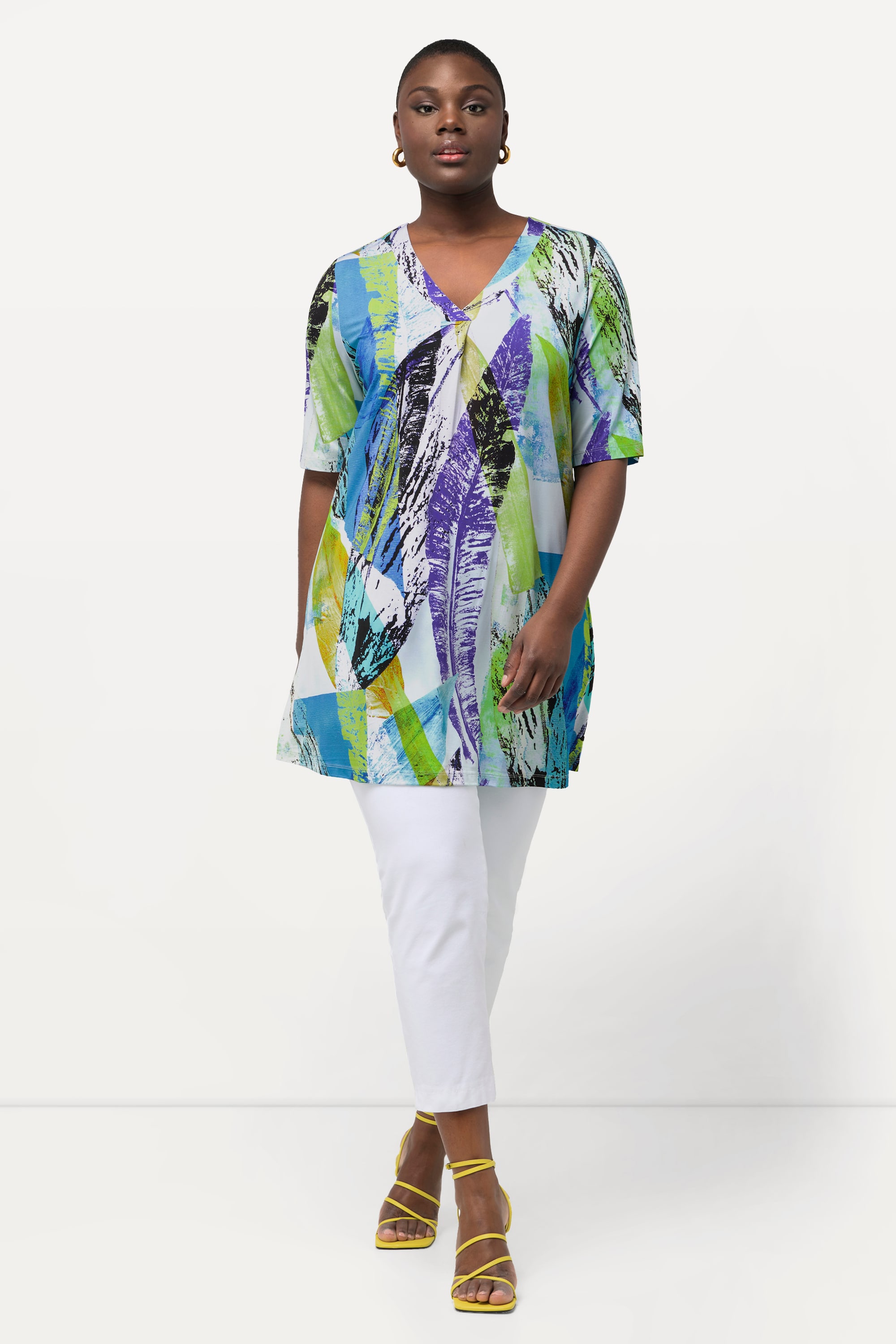 T-shirt en tissu fluide slinky, ULLA POPKEN