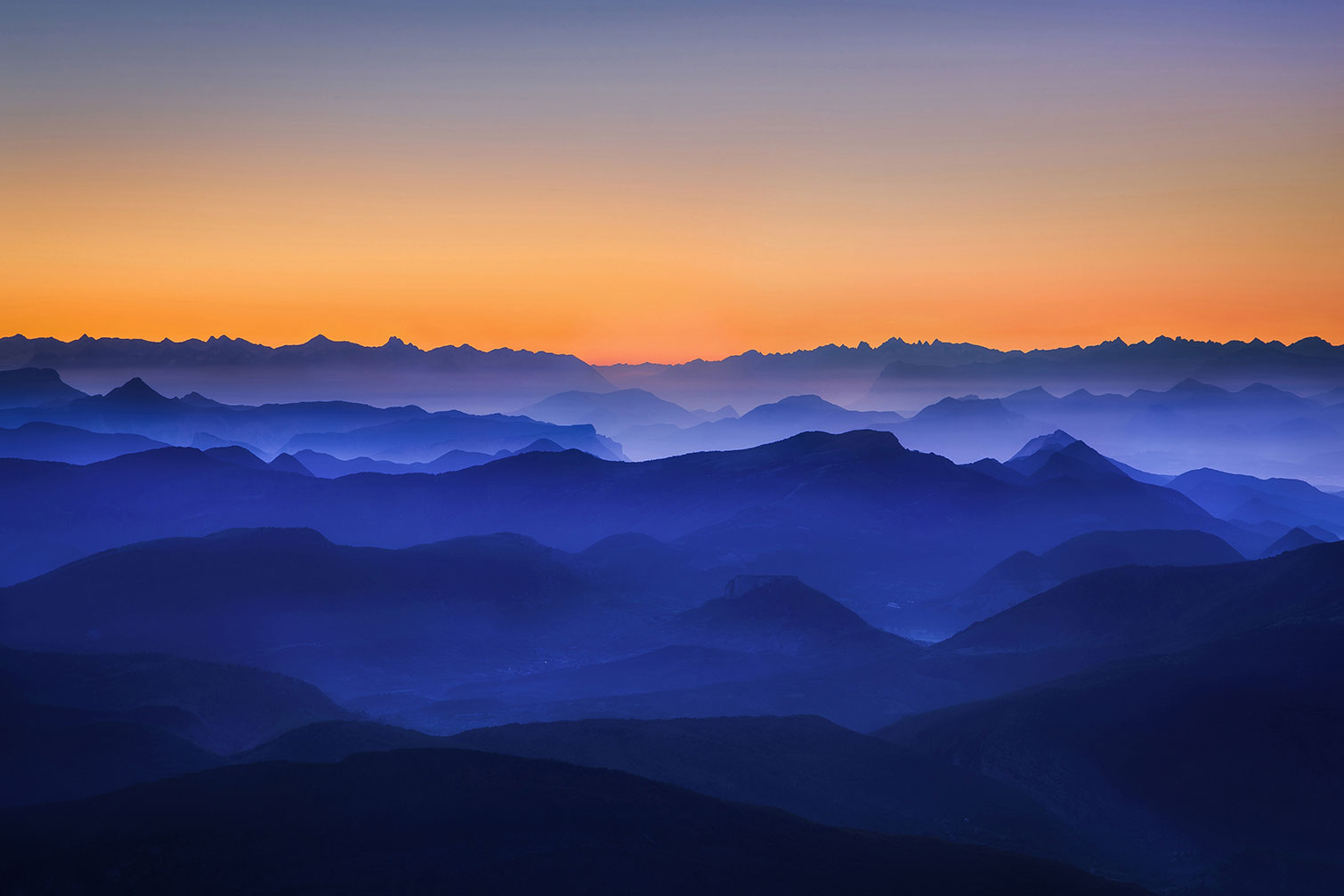 Tableau Mystique montagne, HEXOA