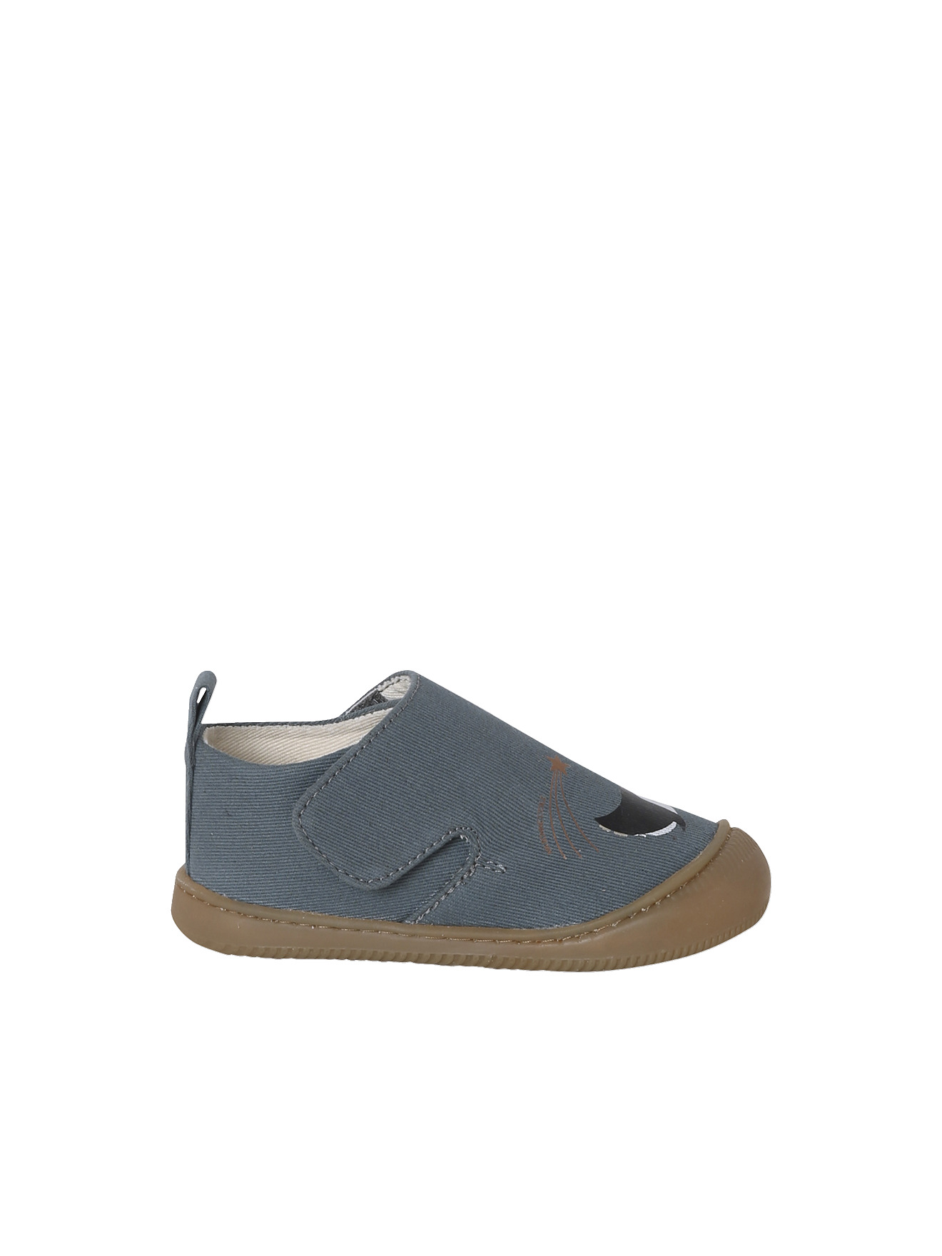 Chaussons à scratchs toile bébé, VERTBAUDET