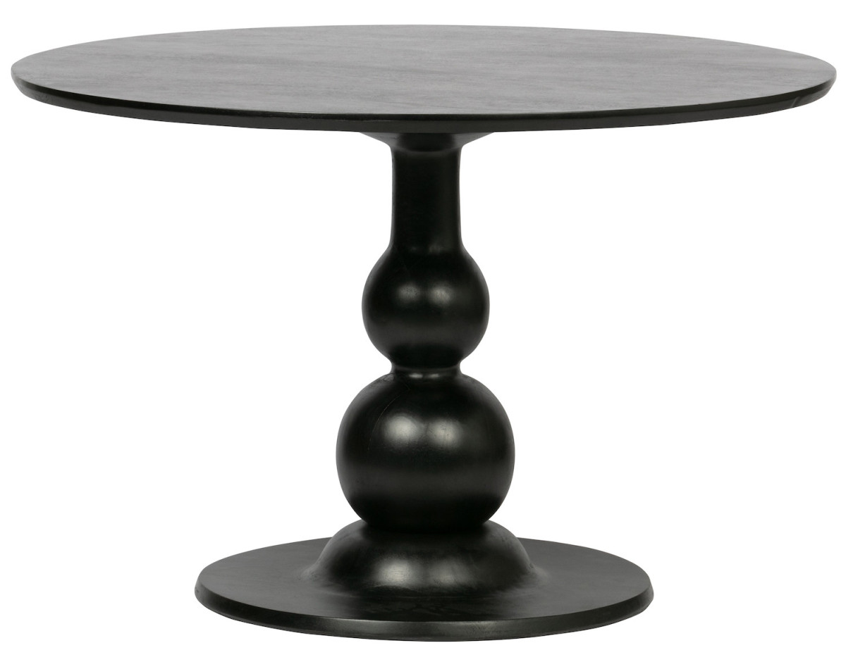 Table de repas ronde en bois 120 cm - BAROC, WOOOD