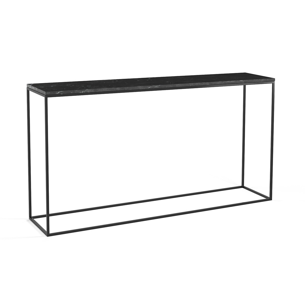 Mahaut XL Marble & Metal Console Table