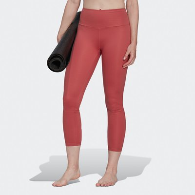 Essentials Recycled Yoga Leggings with High Waist, Ankle Grazer Length adidas Performance